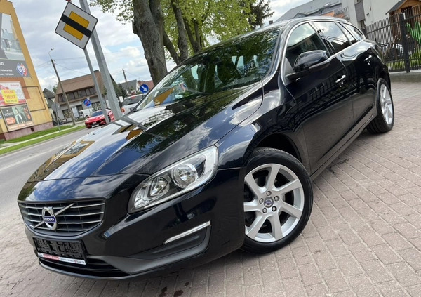 Volvo V60 cena 35700 przebieg: 214685, rok produkcji 2014 z Choroszcz małe 436